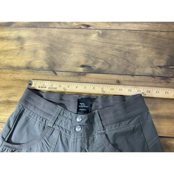 Kuhl Durango Pants Womens Gray Ruched Leg Hiking Nylon Outdoor Size 2 Regular - Picture 13 of 15